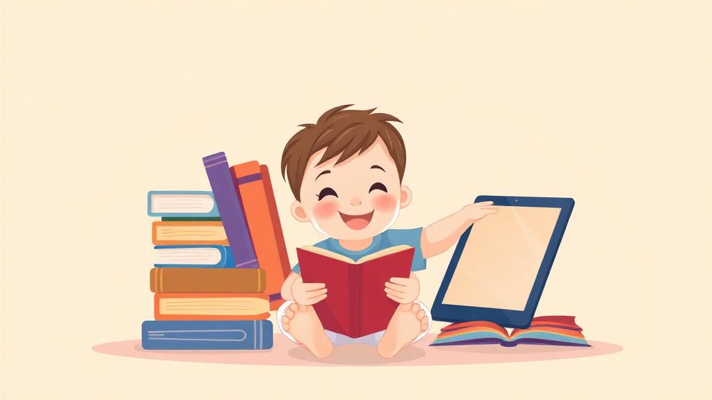 Screen Time vs. Reading Time: Finding the Balance